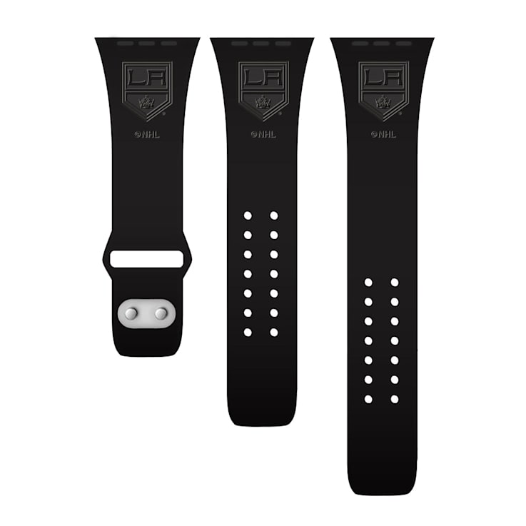 Gametime NHL Los Angeles Kings Debossed Silicone Apple Watch Band
(42/44mm M/L). Watch not included.
