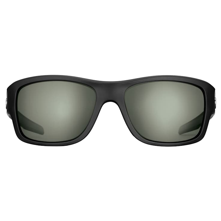 Flying Fisherman Down Sea Polarized Sunglasses Matte Black Frame/Smoke Lens
