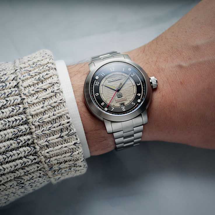 Schild Heinrich Swiss Automatic Gray Dial White Stainless Steel Band
Limited Edition Watch