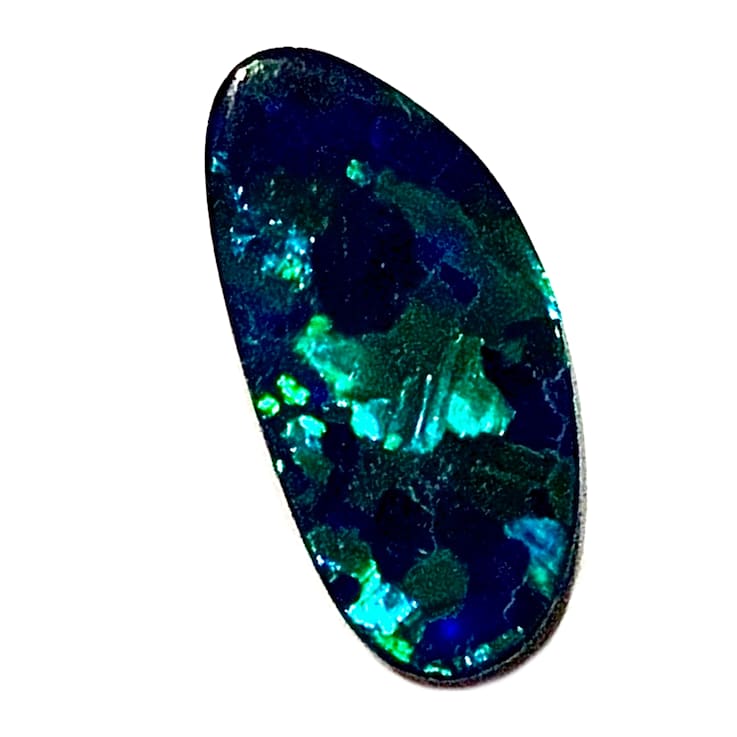 Opal on Ironstone 14x8mm Free-Form Doublet 1.60ct