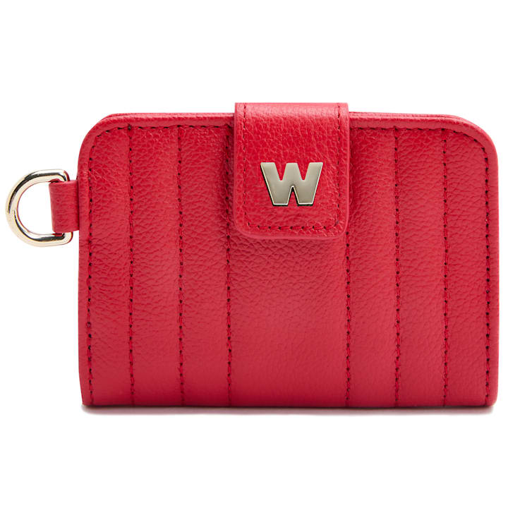 Mimi Red Credit Card Holder with Wristlet