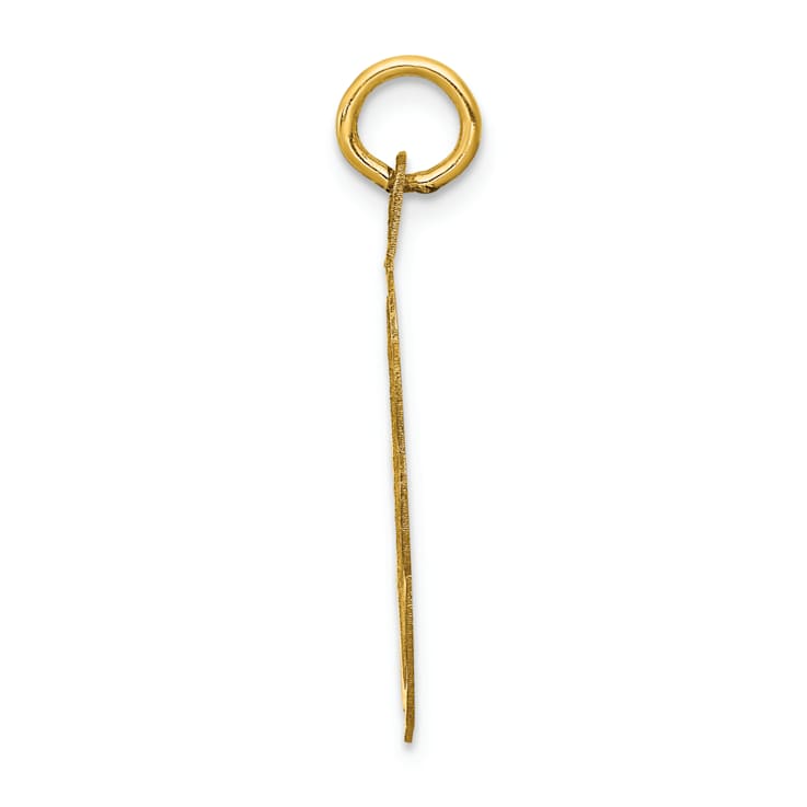 14K Yellow Gold GRADUATION DAY Charm
