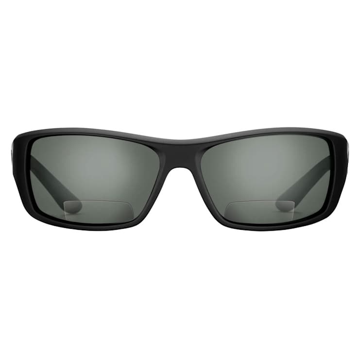 Flying Fisherman Triton Polarized Sunglasses Matte Black Frame/Smoke
Bifocal Reader +2.00 Lens