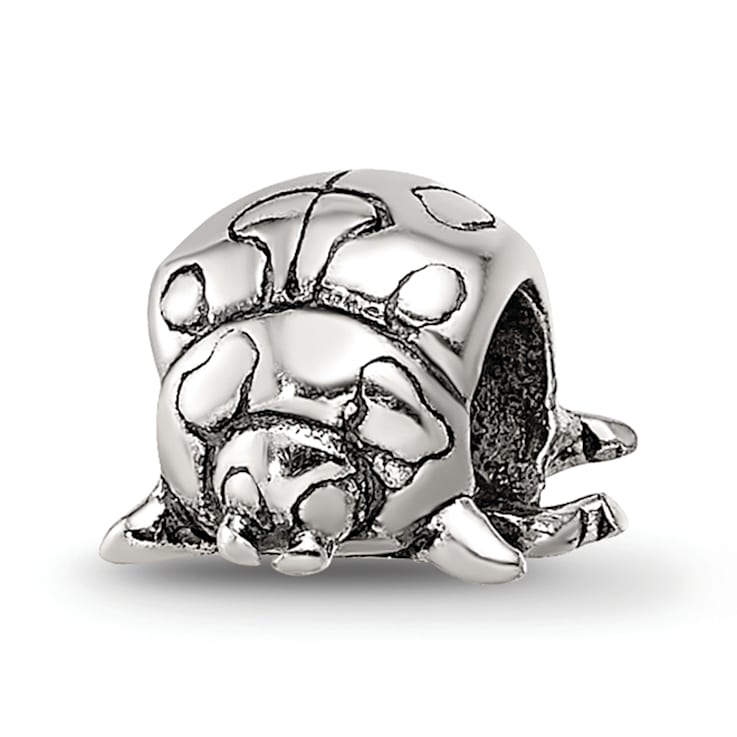 Sterling Silver Ladybug Bead