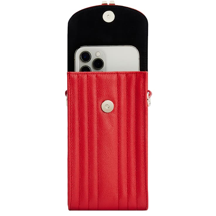 Mimi Red Phone Case with Wristlet