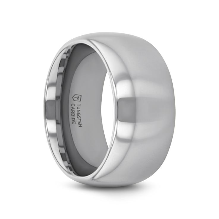 DOMINUS Domed Tungsten Carbide Ring 12mm