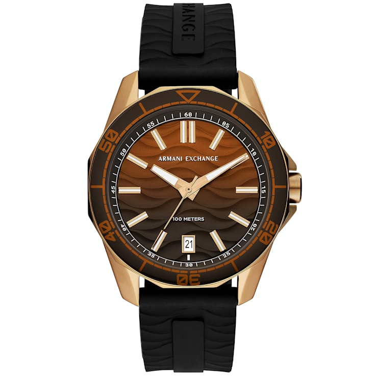Armani watch rubber strap shop