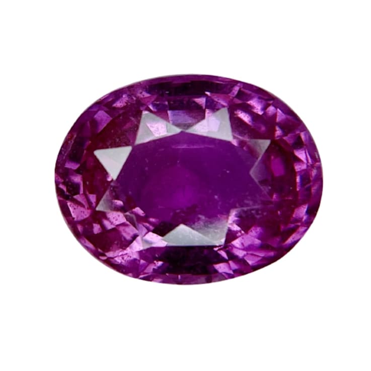 Pink Sapphire Loose Gemstone 11.4x9mm Oval 5.04ct