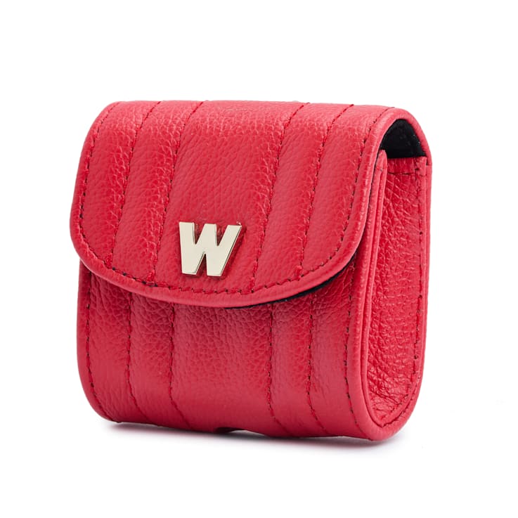 Mimi Red Earpod Case with Wristlet