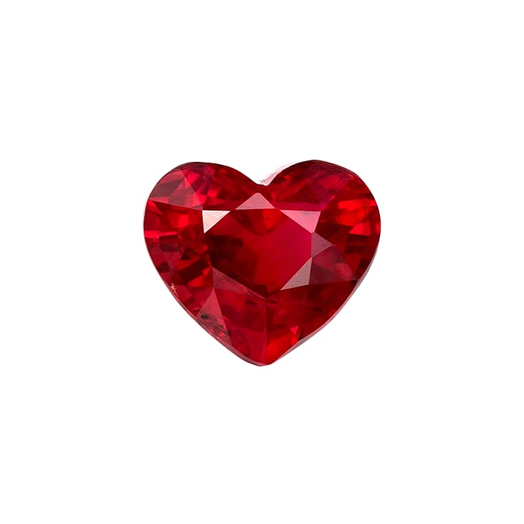 Ruby 6.2x5.4mm Heart Shape 1.03ct