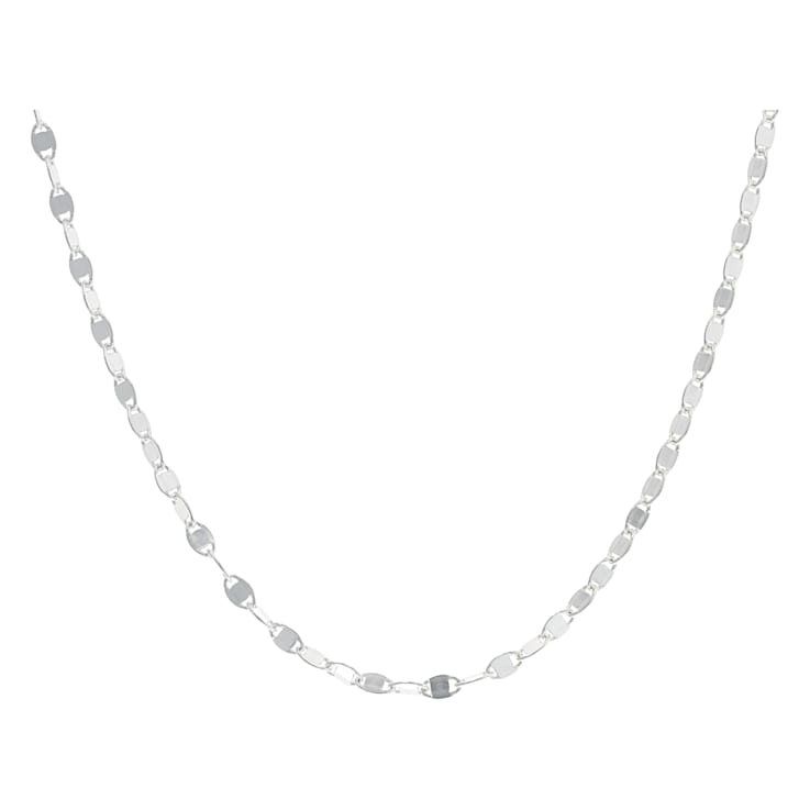 Mixed Chain Necklace Set Of 3 In Sterling Silver