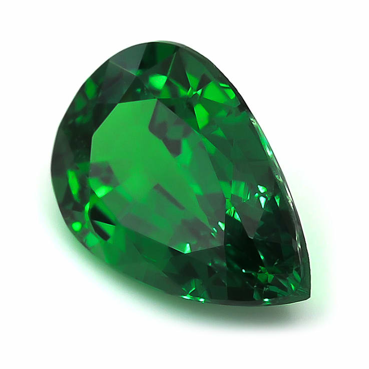 Tsavorite 11.1x7.3mm Pear Shape 2.63ct
