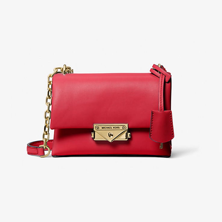 Michael Kors Cece Red Small Shoulder Bag