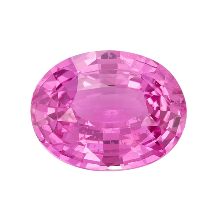Pink Sapphire Loose Gemstone 9.03x7.01mm Oval 2.14ct