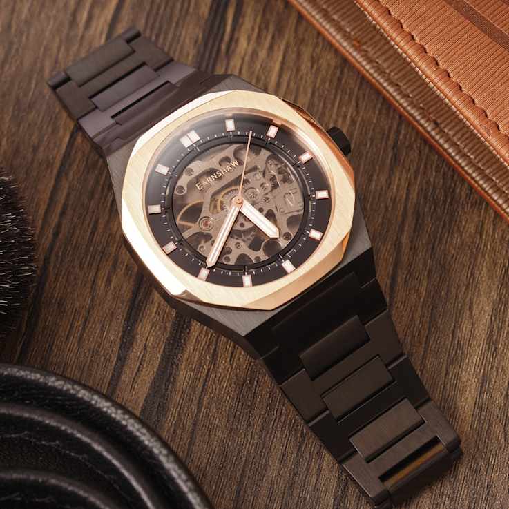 Thomas Earnshaw Discovery Drake Skeleton Automatic