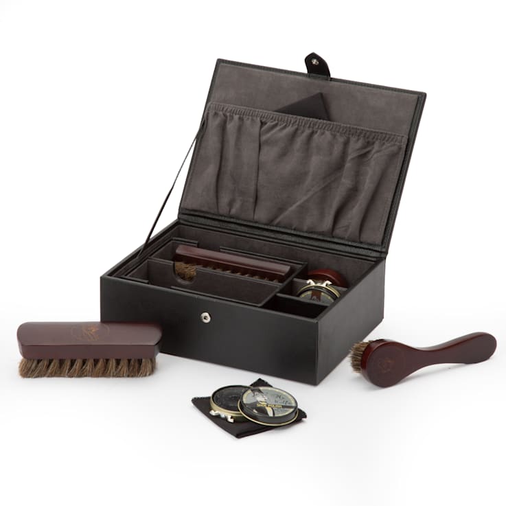 Blake Gray Shoe Shine Kit