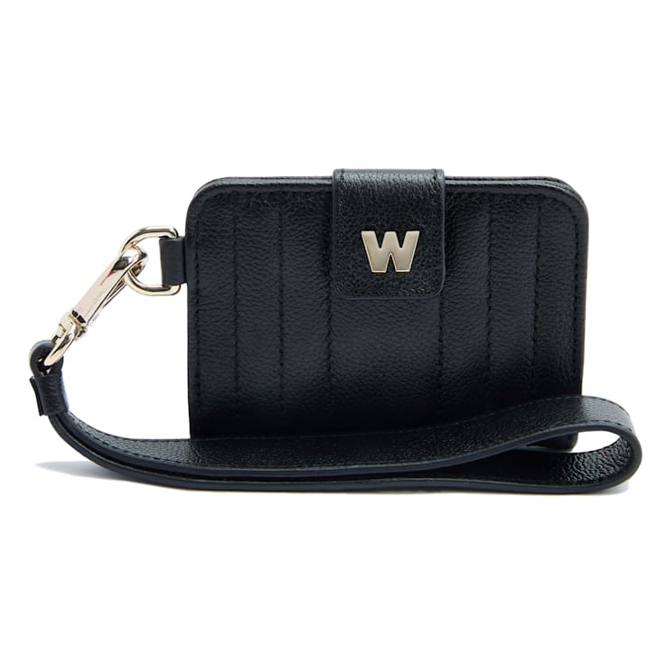 Mimi Black Credit Card Holder with Wristlet