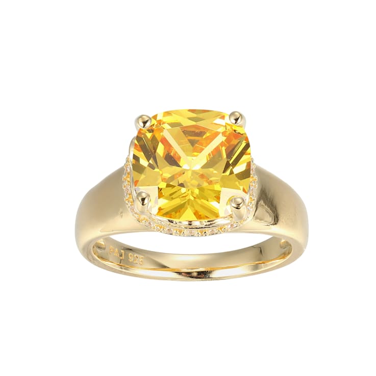 14K White Gold Claddagh November Birthstone Ring