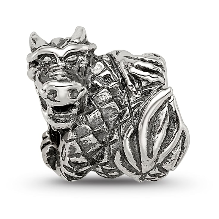 Sterling Silver Reflections Dragon Bead