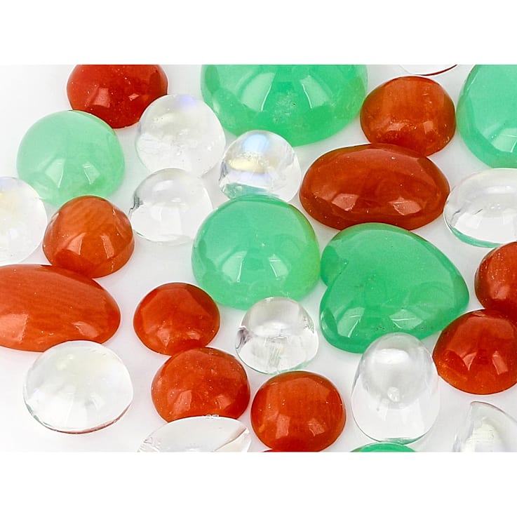 Multi-Stone Mixed Shape Cabochon Parcel 25ctw