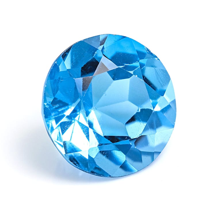Swiss Blue Topaz 11mm Round 6.00ct