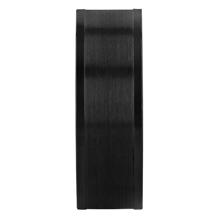 Robert Alton Men's Black Ion Plated 8mm Band Ring In Tungsten