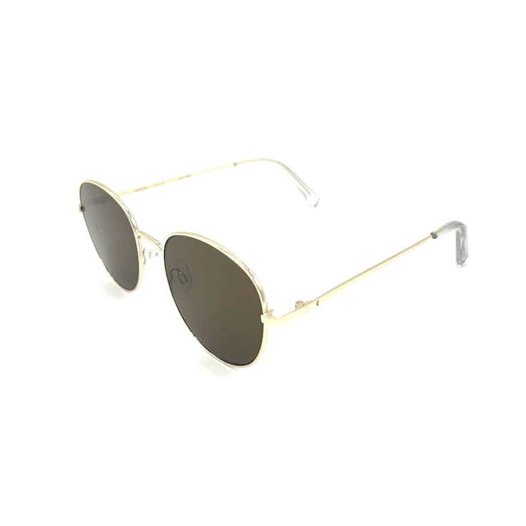 Kendall + Kylie Gold Frame/Pink Brown Lenses Sunglasses