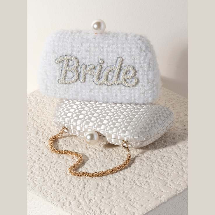Shiraleah Bride Minaudiere, Snow