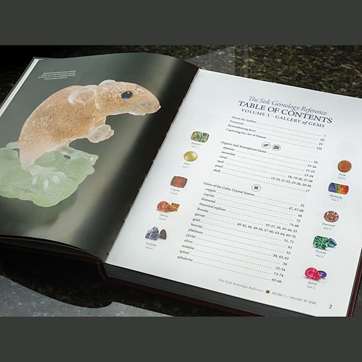 Sisk Gemology Reference Book, Gallery of Gems
