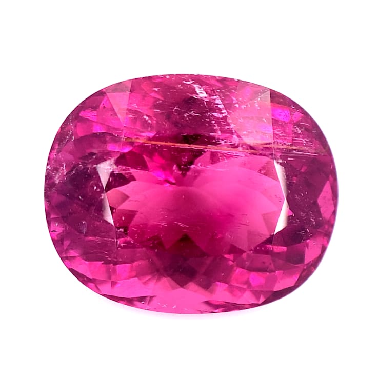 Rubellite 15.3x12.5mm Oval 12.11ct