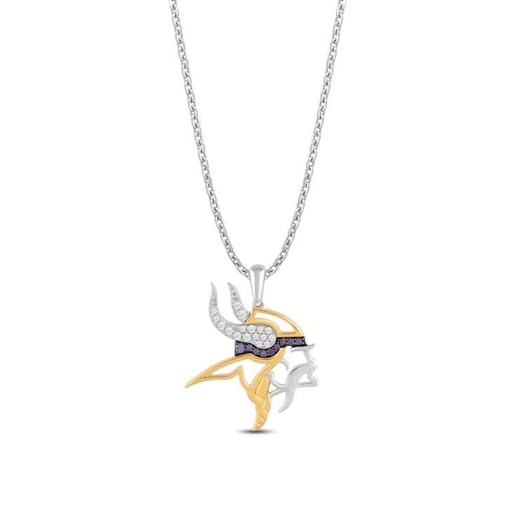 True Fans Minnesota Vikings Pendant With 18" Chain