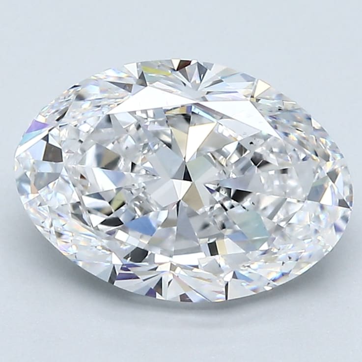 3.01ct Natural White Diamond Oval, D Color, VS2 Clarity, GIA Certified