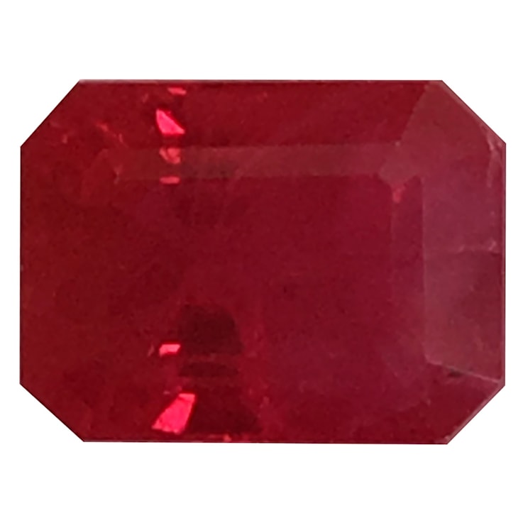 Ruby 7.8x5.8mm Emerald Cut 1.99ct