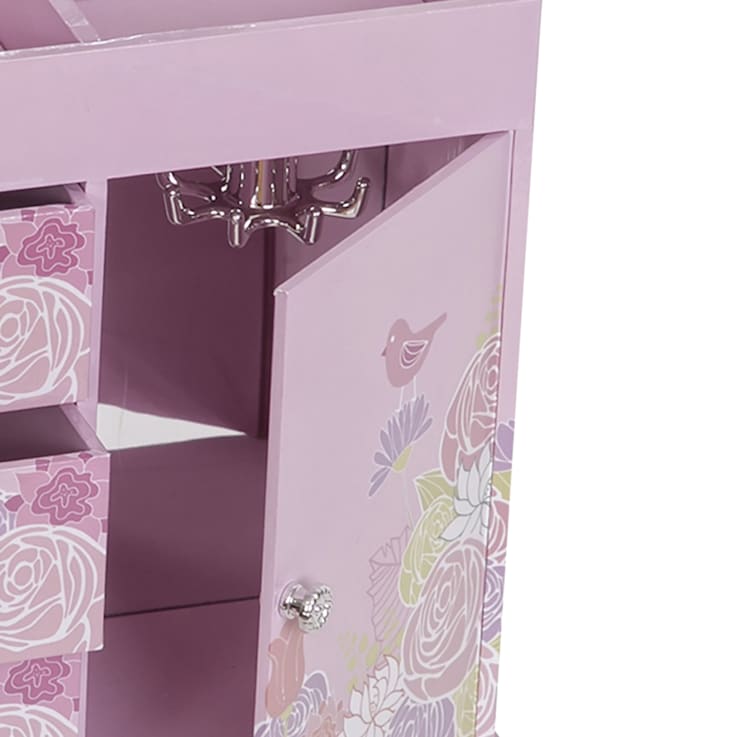 Mele and Co Pearl Girls Musical Ballerina Jewelry Box