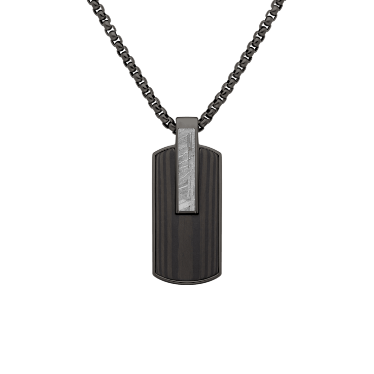 Atlantica Dog Tag Ebony Meteorite