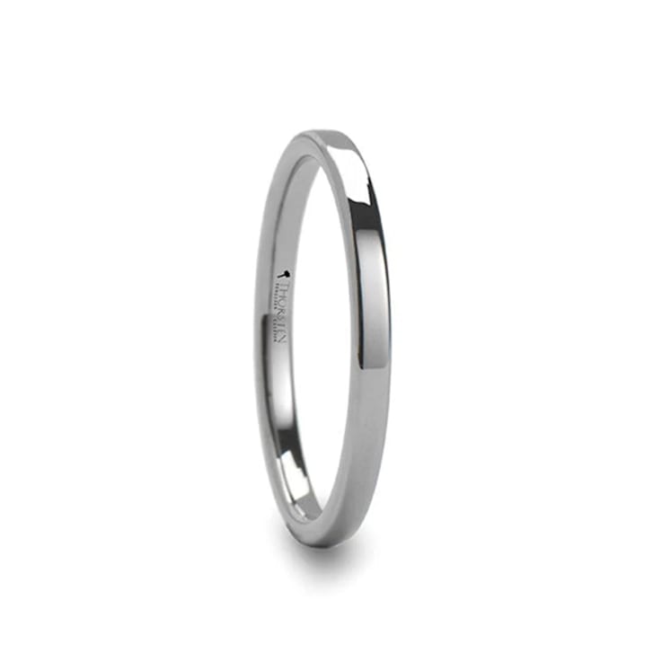 SPARTAN Flat Tungsten Ring 2mm