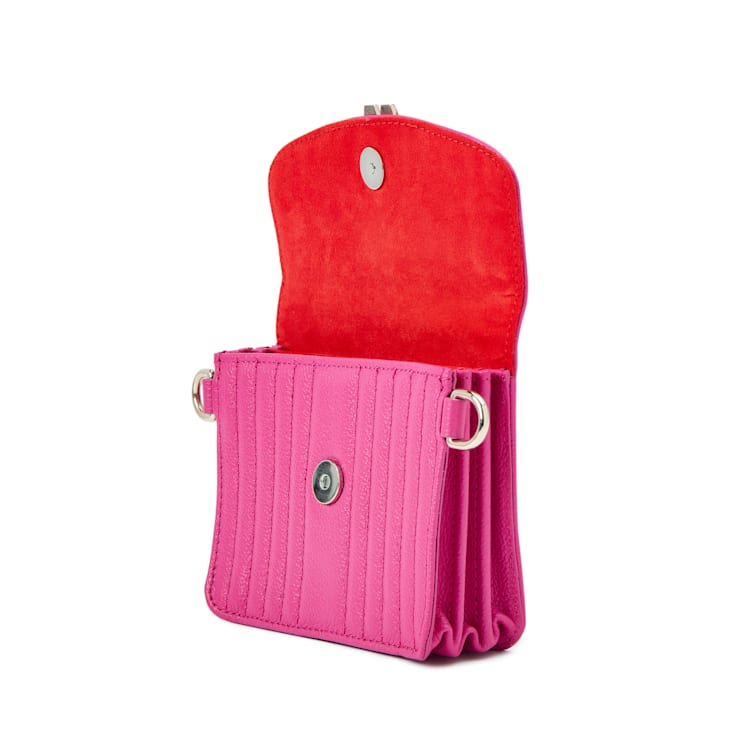 mimi 花魁(小) Mimi Pink Mini Bag with Wristlet - 1197XE