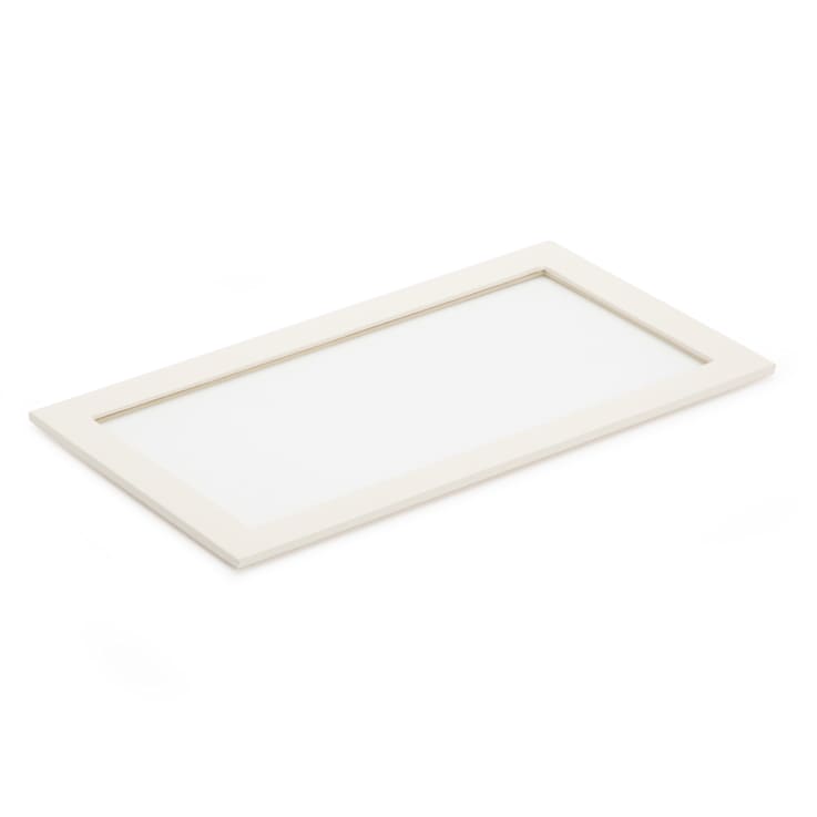Vault Tray Ivory Glass Lid