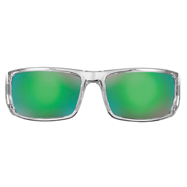 Flying Fisherman Morocco Polarized Sunglasses Crystal Frame/Amber Green
Mirror Lens
