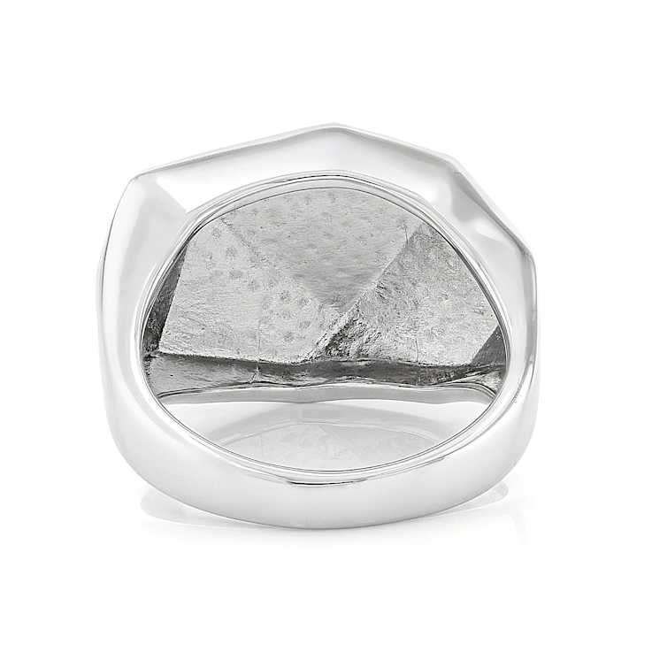 Sculptural Dome Statement Ring In Sterling Silver