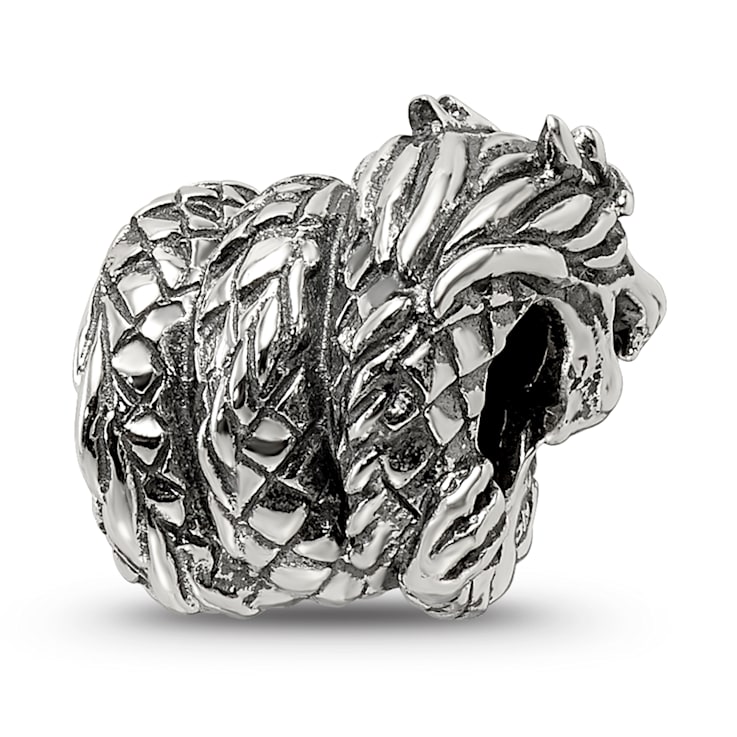 Sterling Silver Reflections Dragon Bead