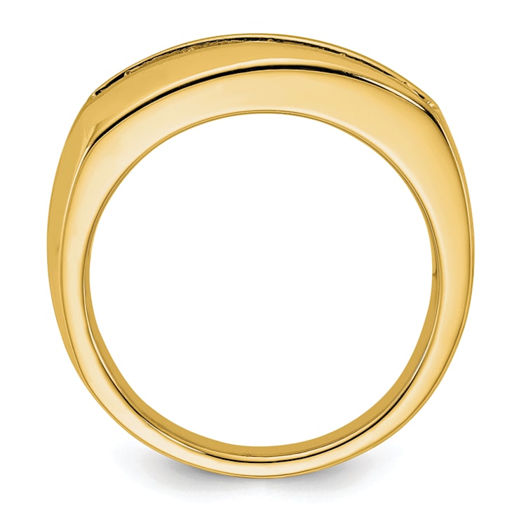 くらしを楽しむアイテム 10K 5 Men's I, H G SI1/SI2, Diamond Grown Lab Gold Yellow アクセサリー