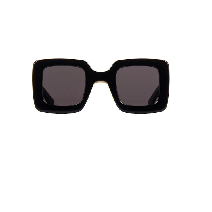 Gucci Bold Black 46 mm Women's Sunglasses GG0780S-005 46