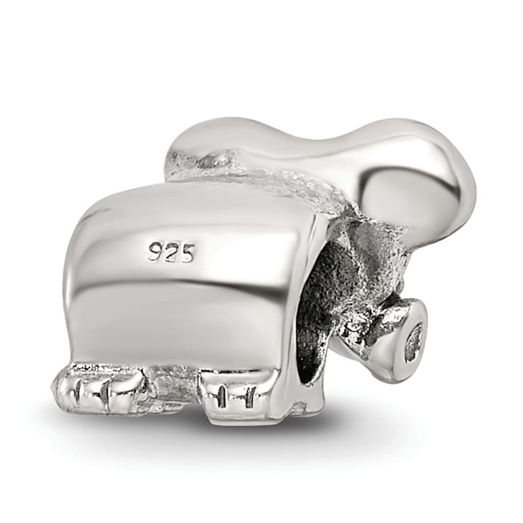 Sterling Silver Elephant Bead