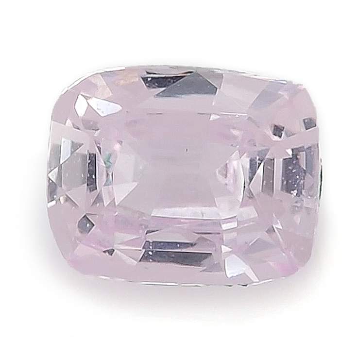 Orange Sapphire Unheated 6.7x5.3mm Cushion 1.13ct