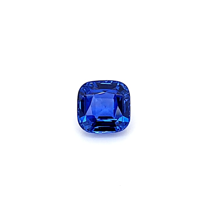 Sapphire Loose Gemstone 7.8mm Cushion 3.20ct