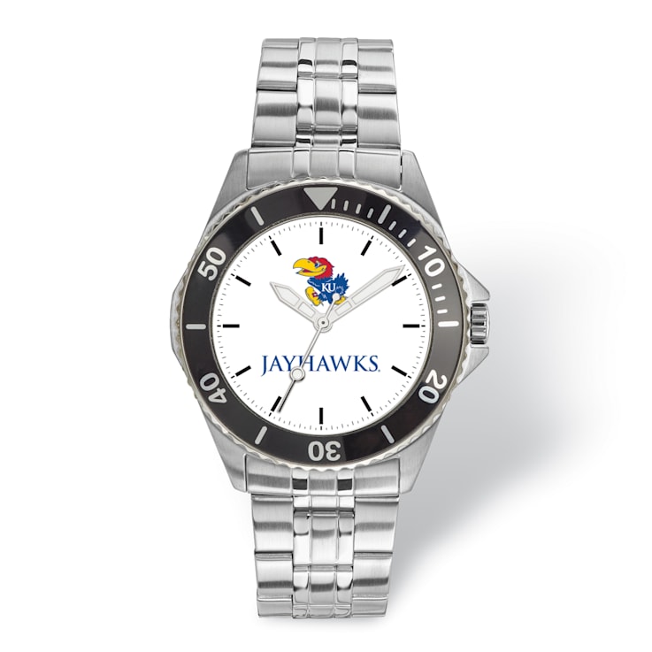 LogoArt University of Kansas Champion Gents Watch