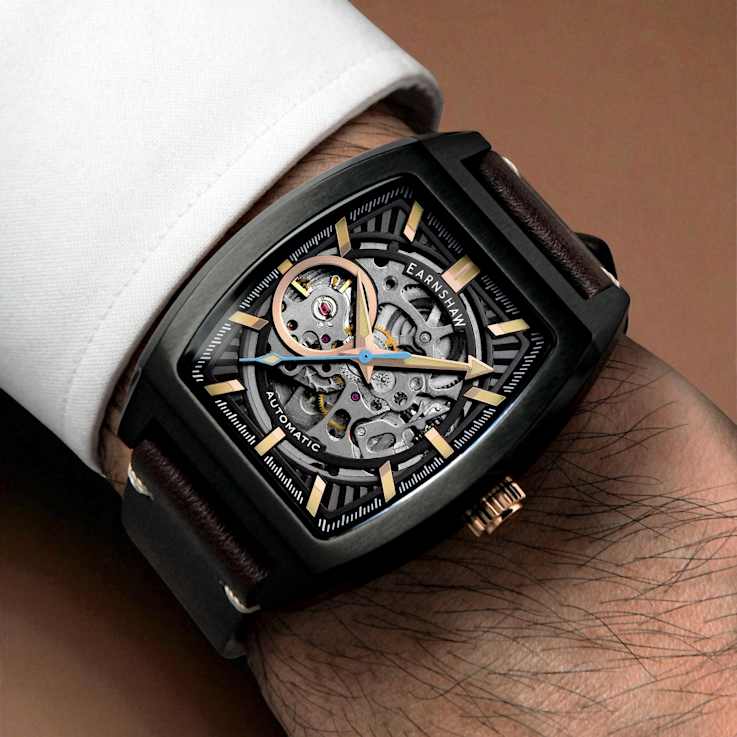 Thomas Earnshaw Heritage Wellington Skeleton Automatic