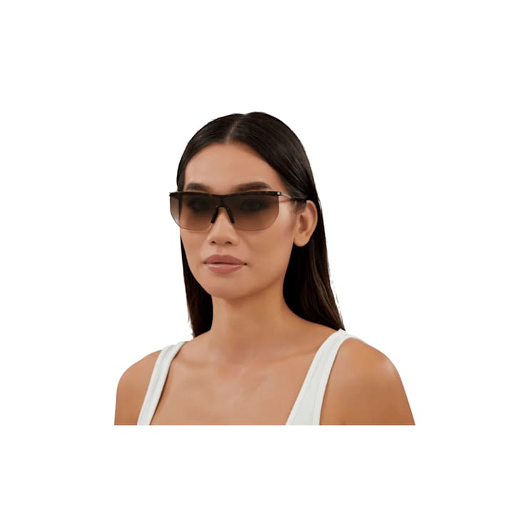 Saint Laurent Havana Brown Frame / Brown Lenses Sunglasses