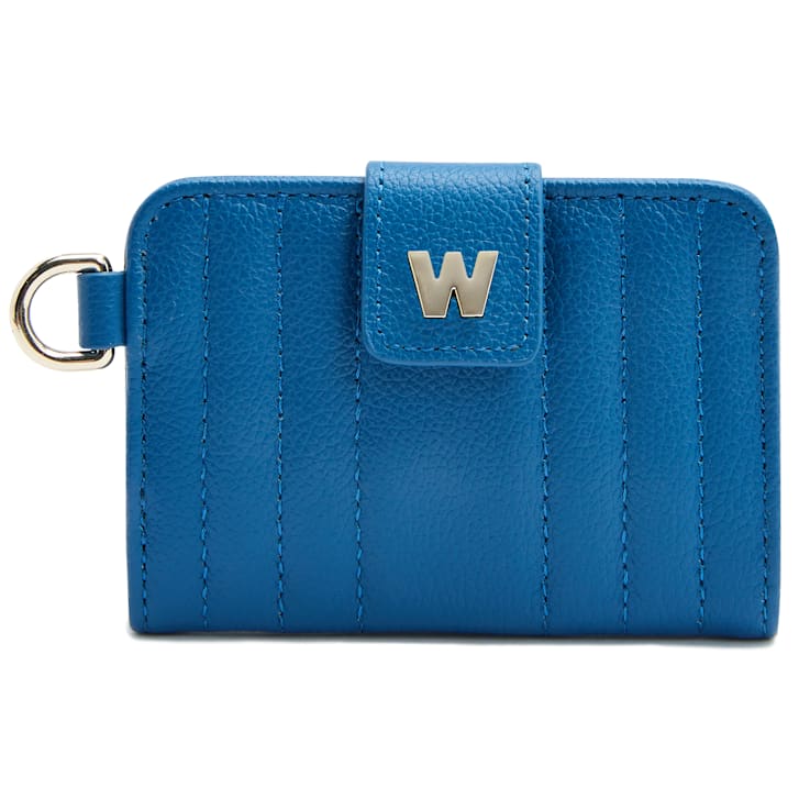 Mimi Blue Credit Card Holder with Wristlet